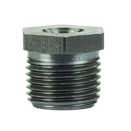 Billco Billco Corporation 1/2 in. MPT X 1/8 in. D MPT Black Steel Hex Bushing 753288000148